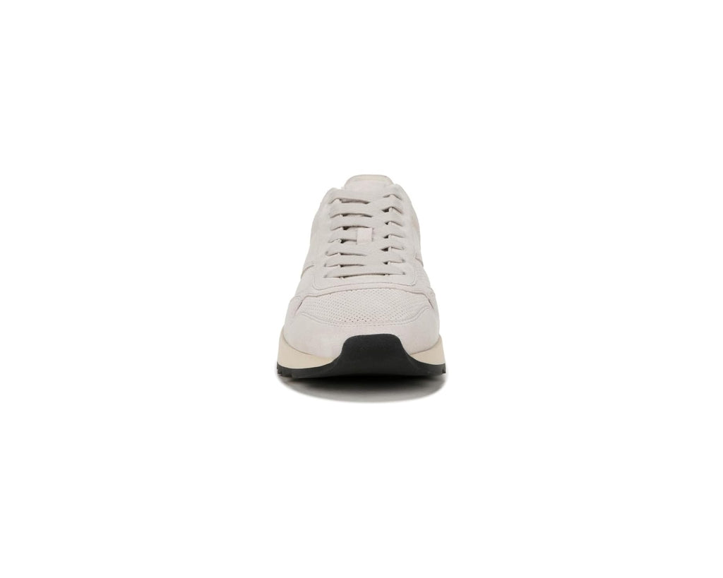 Men's Vince Edric Perforated Lace-Up Sneakers Horchata Suede