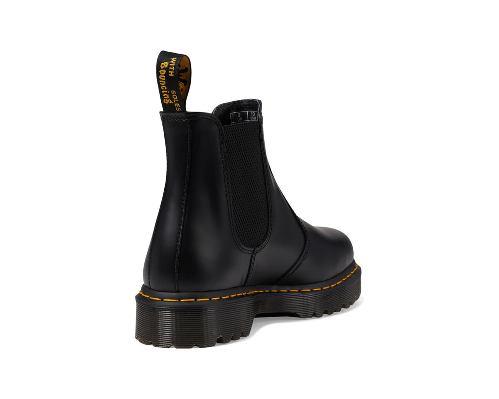 Unisex Dr. Martens 2976 Bex Smooth Leather Chelsea Boots Black Smooth