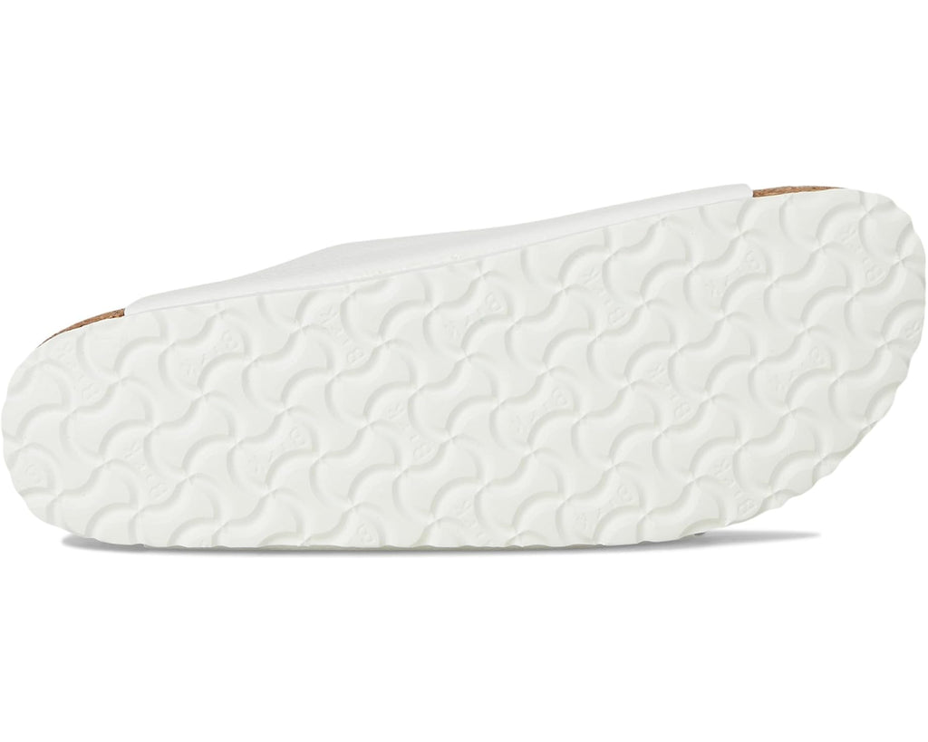 Unisex Birkenstock Arizona Soft Footbed - Leather (Unisex) White Leather