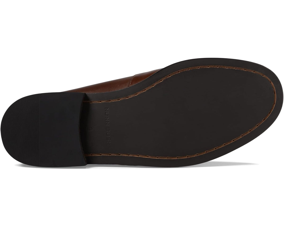 Men's Nunn Bush Noah Beef Roll Penny Loafers Brown