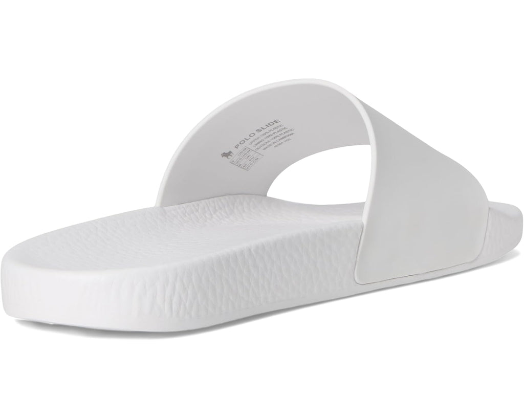 Men's Polo Ralph Lauren Polo Bear Slide White Beach Shop Bear