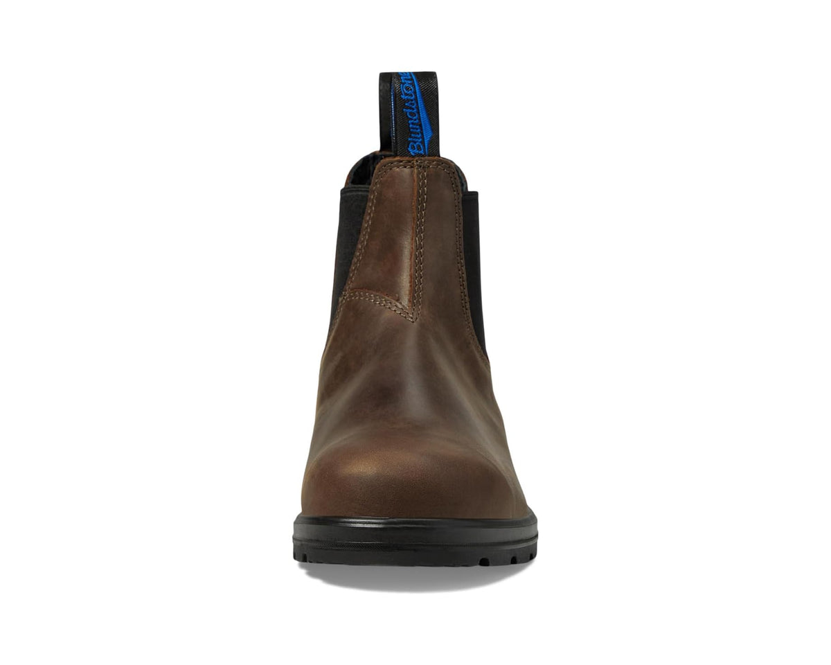 Unisex Blundstone BL1477 Waterproof Winter Chelsea Boot Antique Brown