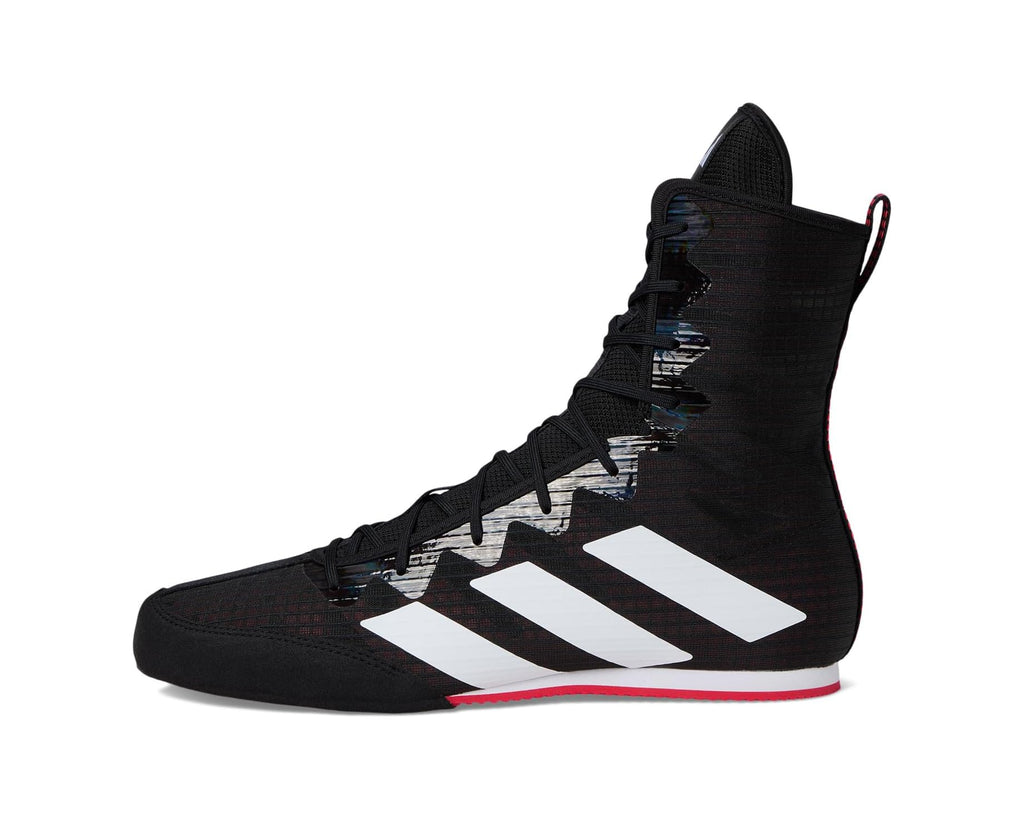 Unisex adidas Box Hog 4 Black/White/Pure Ruby
