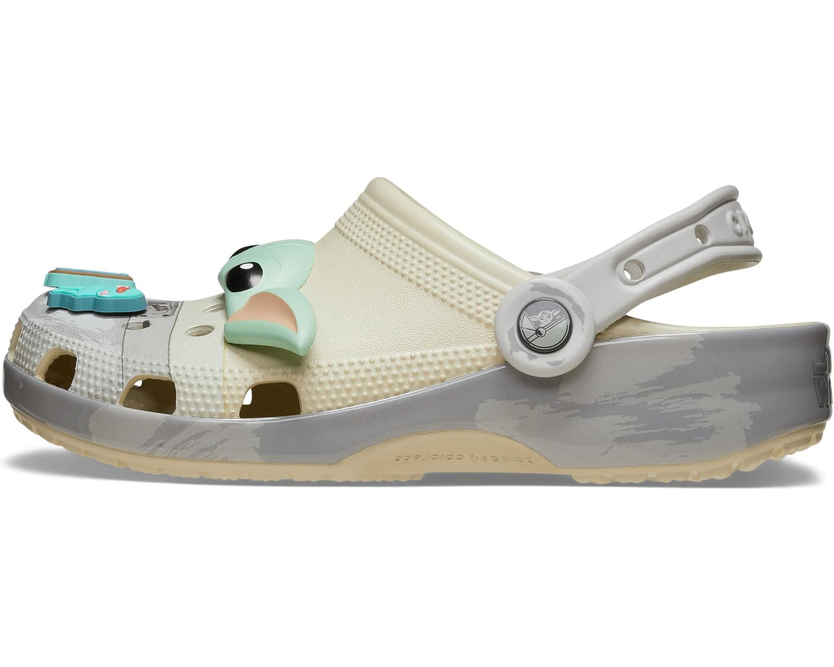 Unisex Crocs Star Wars Classic Clog Grogu Bone