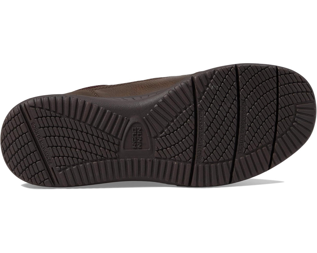 Men's Nunn Bush Conway Casual Slip-On Dark Brown