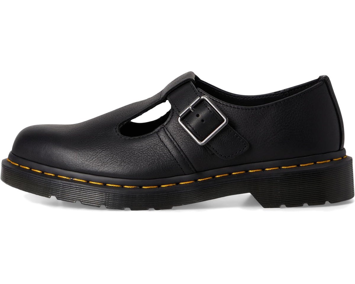Unisex Dr. Martens Polley T Bar Shoes Black