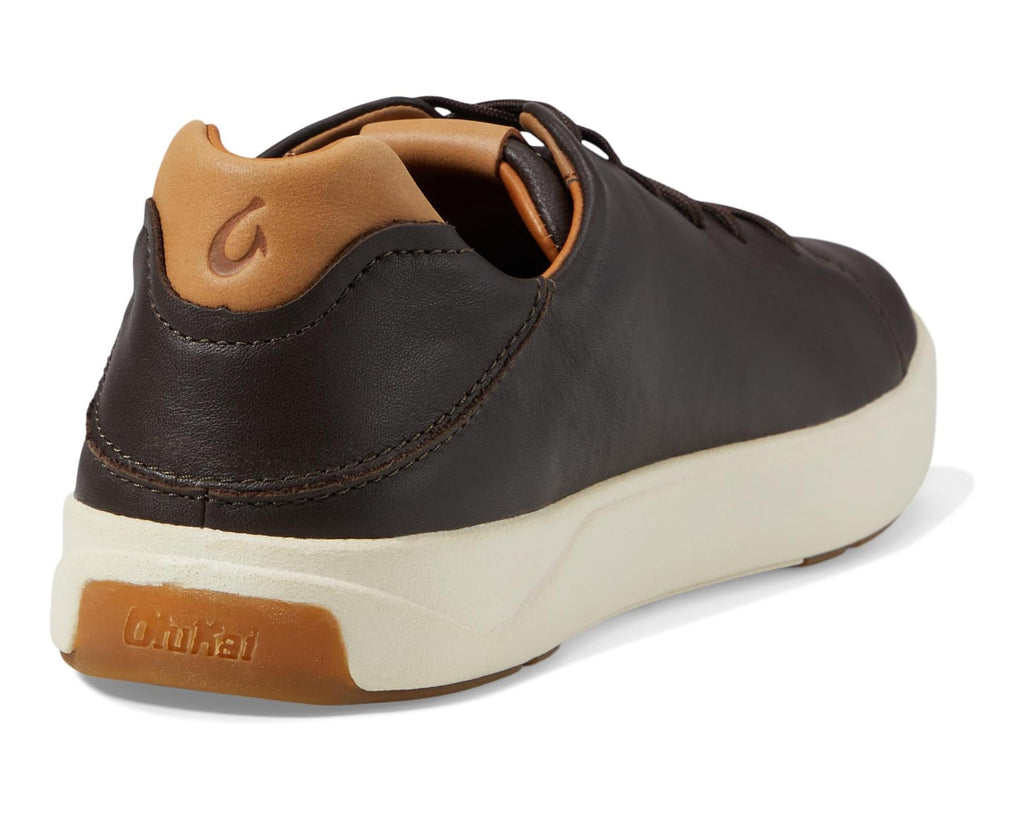 Men's OluKai Lae'Ahi Li 'Ili Dark Java/Dark Java