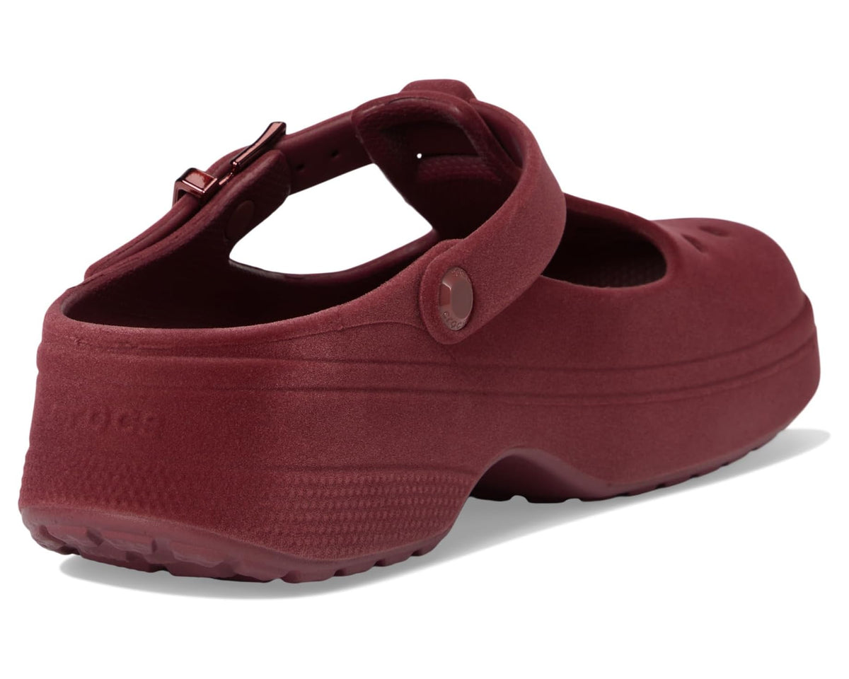 Unisex Crocs Classic Mary Jane Clogs, Mary Janes for Beetroot Velvet