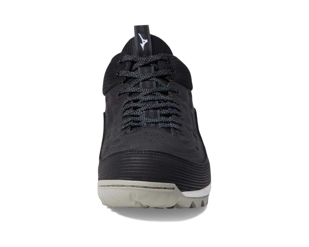 Men's Mizuno Ambition 3 BB Mid AS Baseball Cleats Black/White