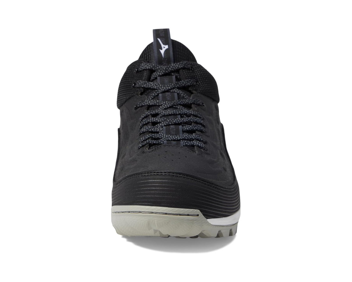 Men's Mizuno Ambition 3 BB Mid AS Baseball Cleats Black/White