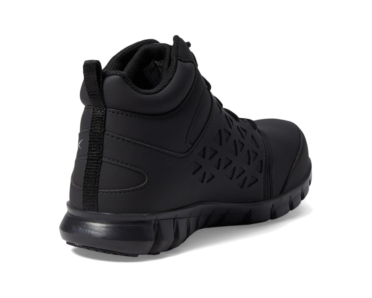 Men's Reebok Work Sublite Cushion Work Comp Toe EH Black