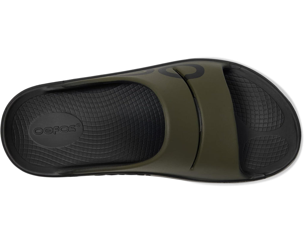 Unisex OOFOS OOahh Sport Sandal Tactical Green