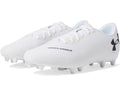 Unisex Under Armour Shadow Select 2 Football Cleats White/White Clay/Black