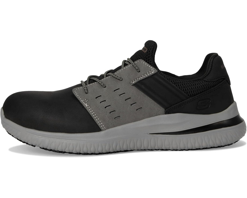 Men's SKECHERS Work Delson 3.0 SR - Tyoll Comp Toe Black