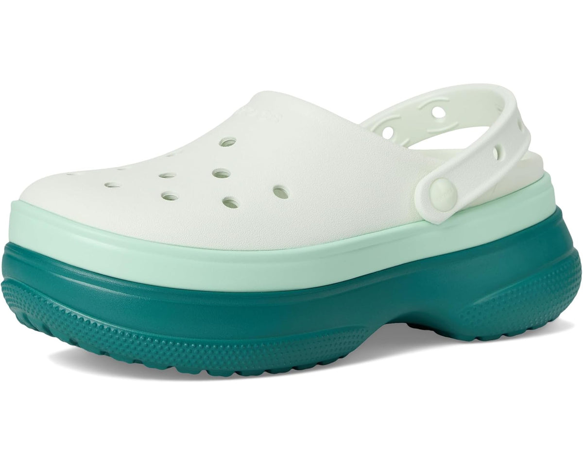 Unisex Crocs Classic Stacked Clogs Platform Platform Hosta