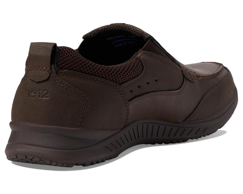 Men's Nunn Bush Conway Casual Slip-On Dark Brown