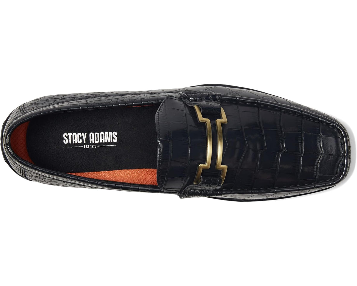 Men's Stacy Adams Embrey Moc Toe Driver Black