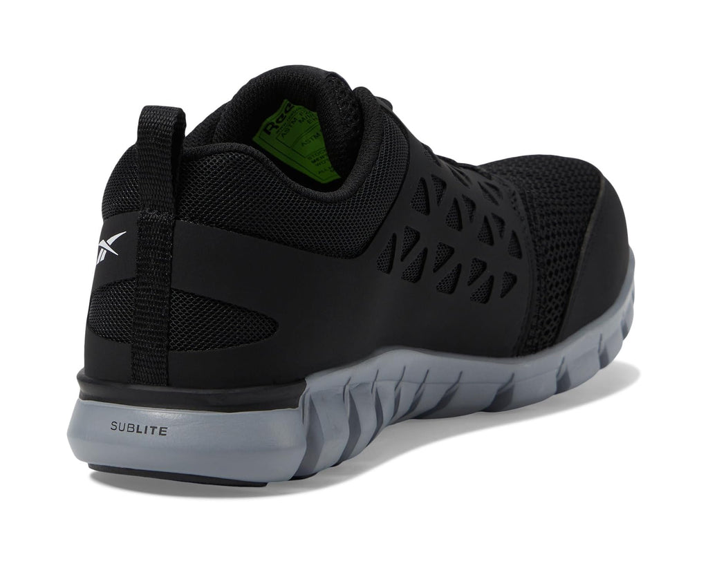 Men's Reebok Work Sublite Cushion Work EH Black Synthetic