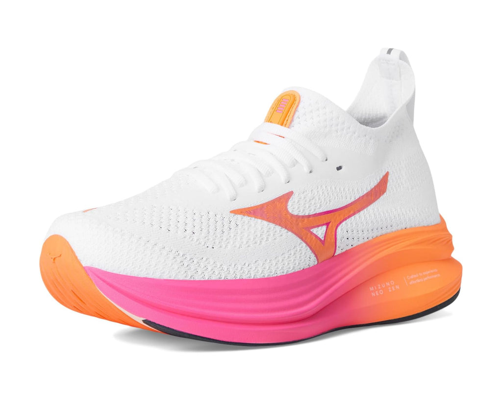 Unisex Mizuno Mizuno Neo Zen Hanabi White/Tang Orange