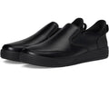 Men's Nunn Bush KORE CITY Work EZ Slip-Resistant Slip-On Athletic Inspired Hands Free Loafers Black