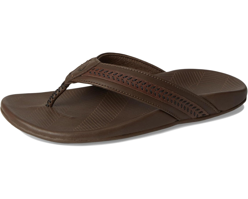 Men's OluKai Aho - M Dk Wood / Dk Wood