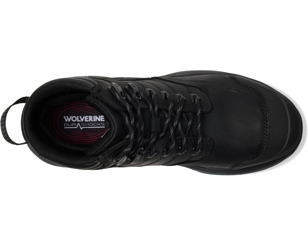 Men's Wolverine Alpha Ft Wolverine Infinity System 6 Carbonmax® Work Boot Black