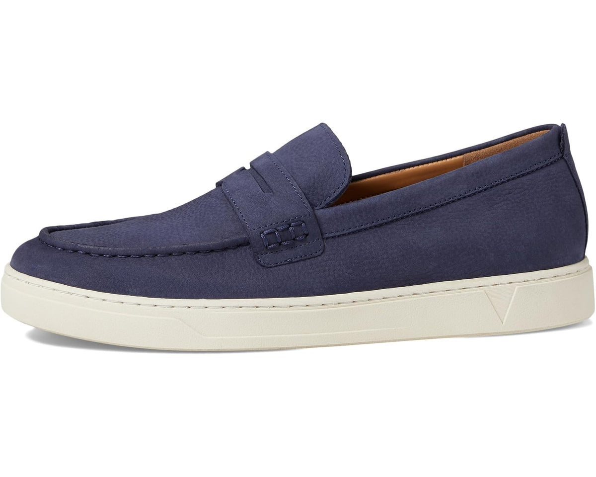 Men's VIONIC Thompson Slip-ons Navy Blue Leather