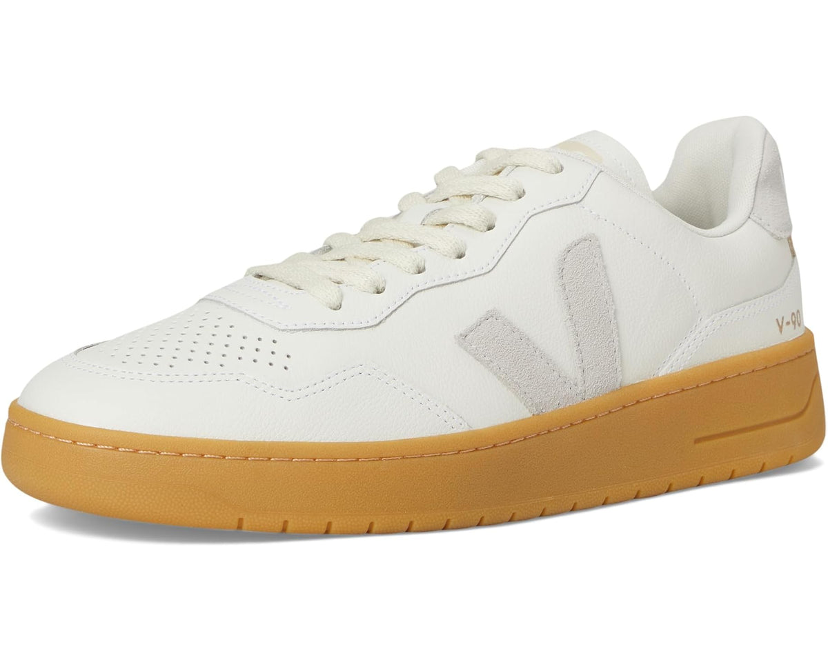 Men's VEJA V-90 Extra White Light Grey Natural