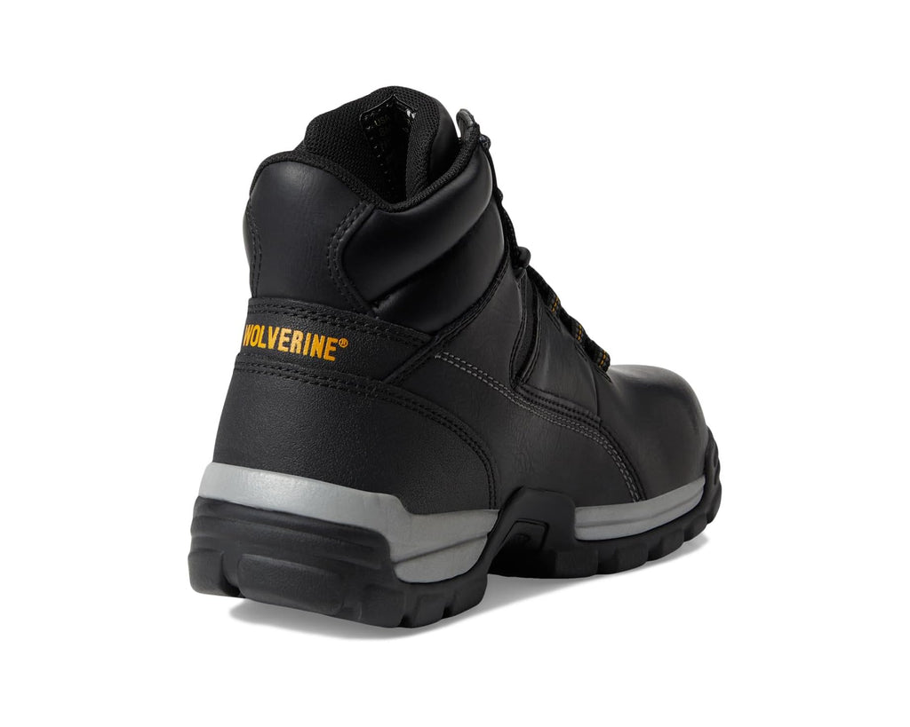 Men's Wolverine Tarmac Comp Toe 6 Boot Black