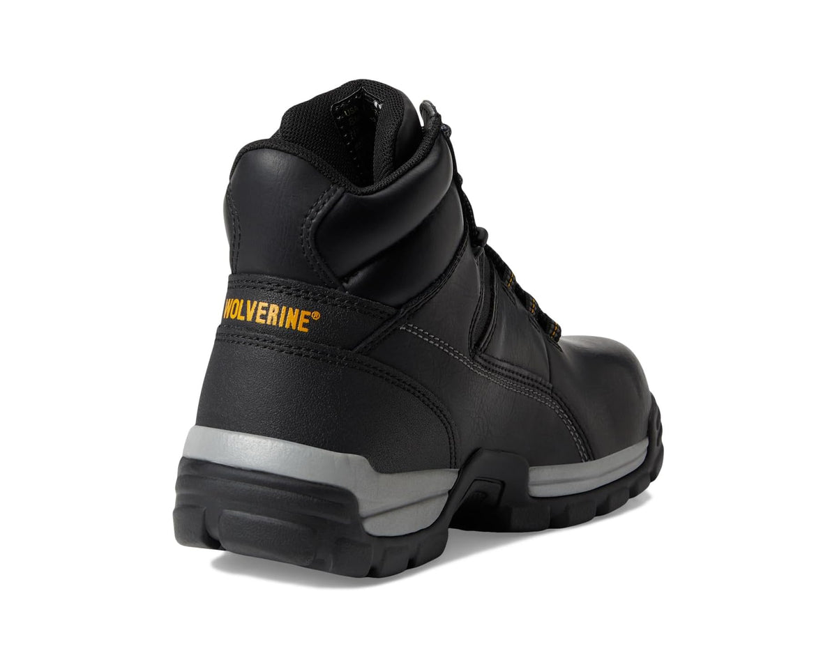 Men's Wolverine Tarmac Comp Toe 6 Boot Black