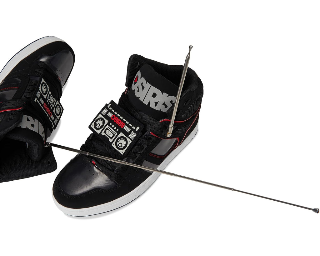Men's Osiris NYC 83 CLK Black/Red/Boombox