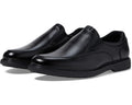 Men's Nunn Bush Wade Work Moc Toe Slip-On Black