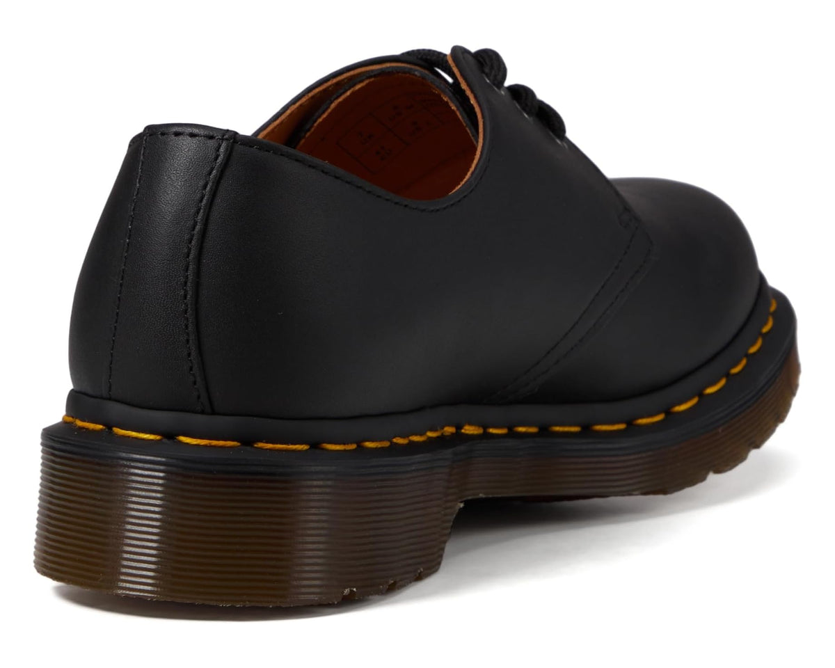 Unisex Dr. Martens 1461 3-Eye Gibson Black Nappa Leather