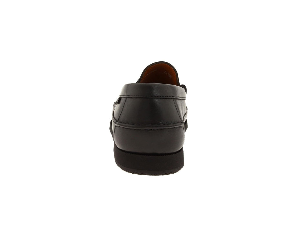 Men's Mephisto Cap Vert Black Smooth Leather