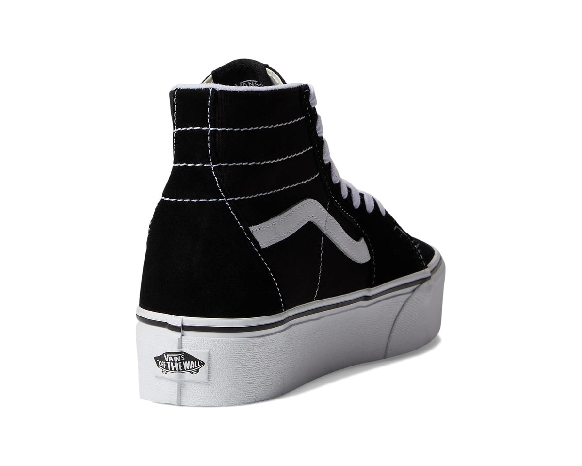 Unisex Vans Sk8-Hi Tapered Stackform Black/True White