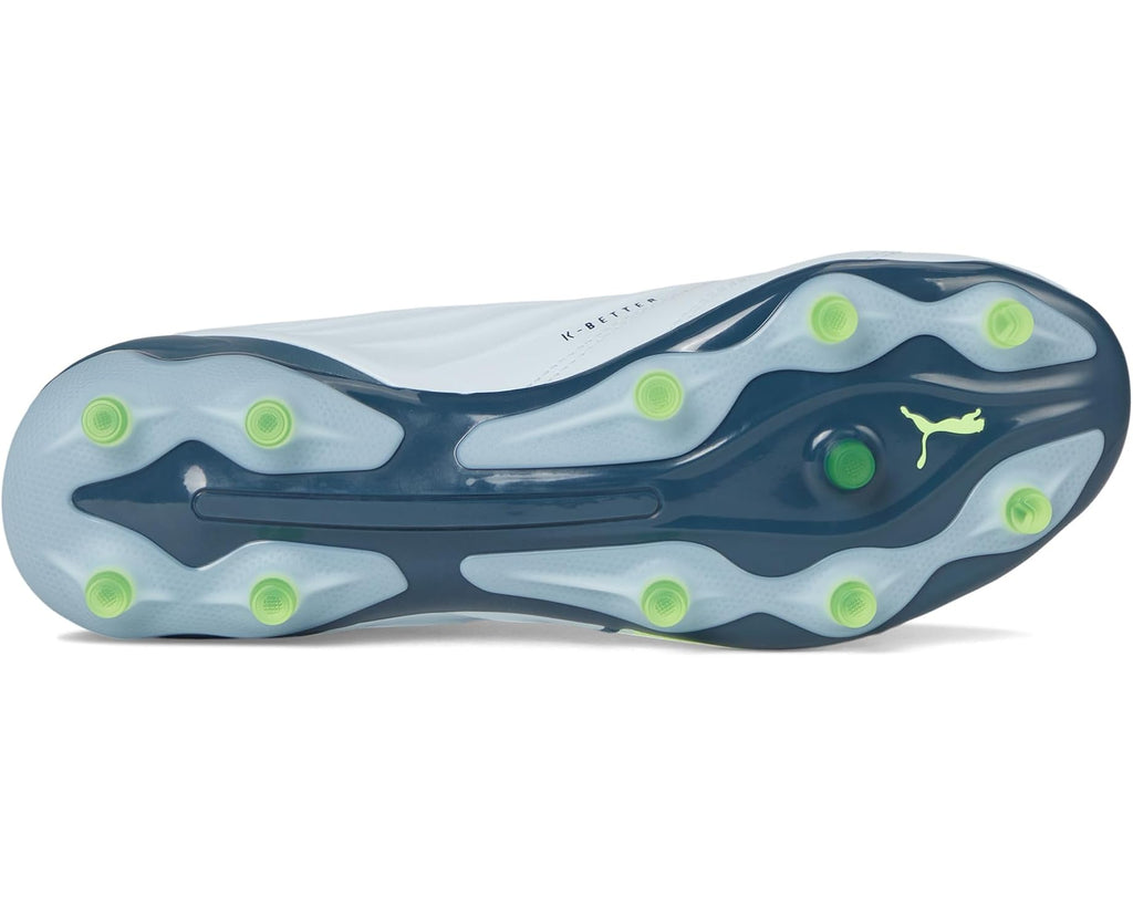 Men's PUMA King Pro Firm Ground/Artificial Ground Soccer Cleats Frosted Dew/Fizzy Apple/Gray Skies