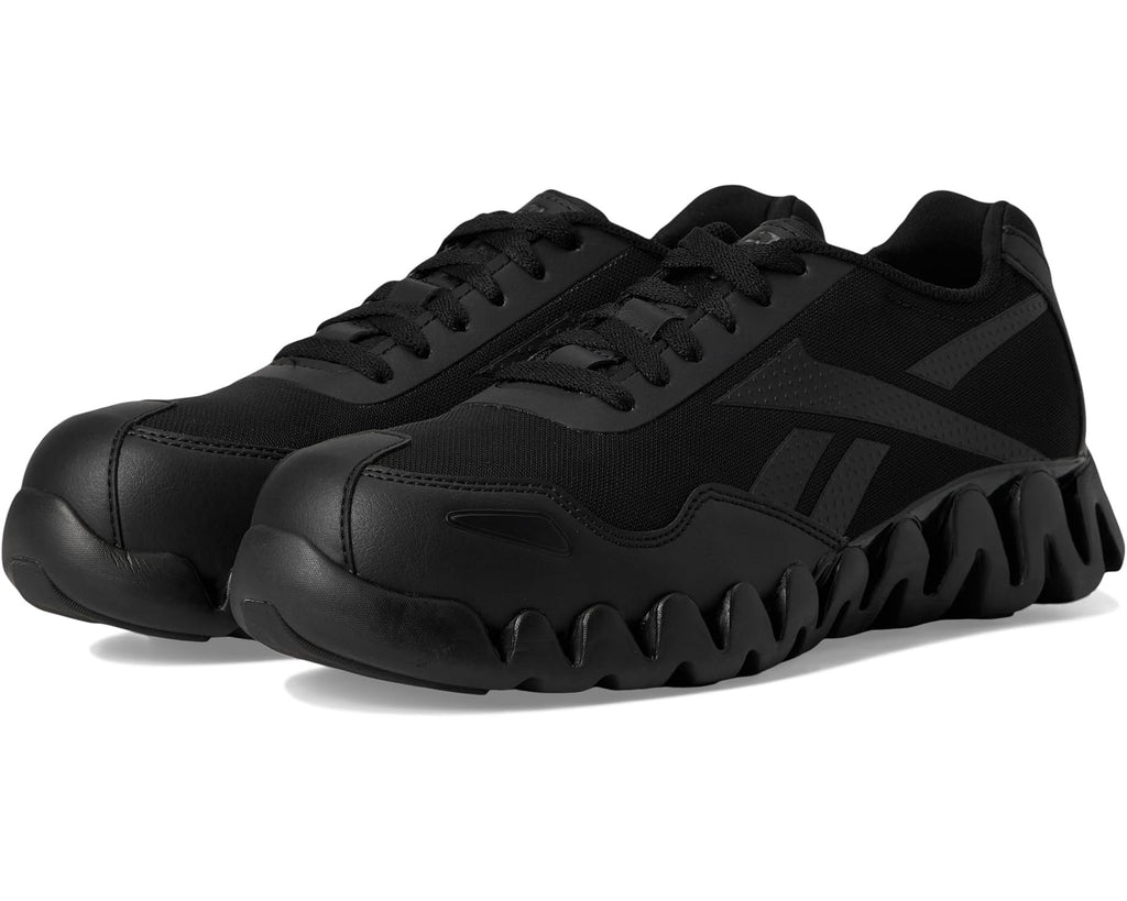Men's Reebok Work Zig Pulse Work EH Comp Toe Black