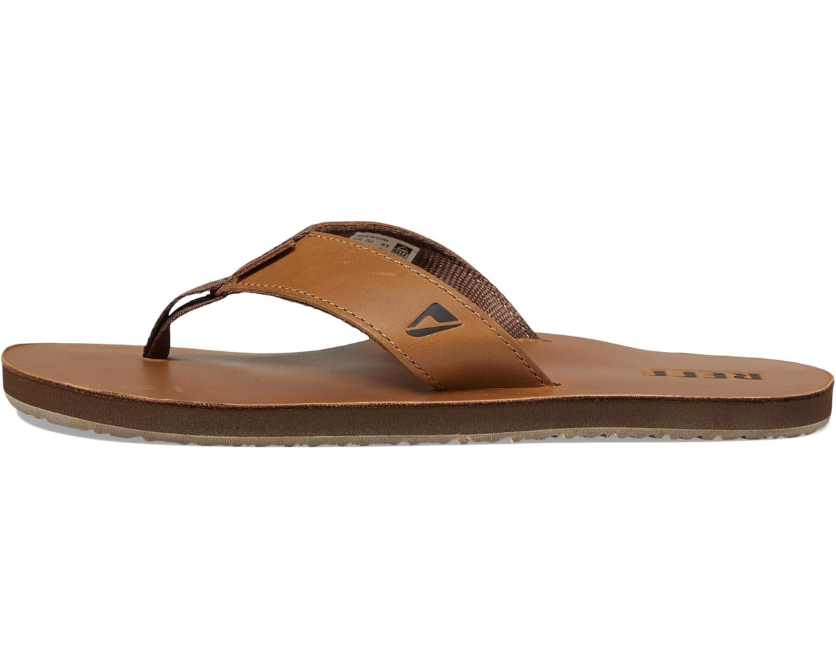 Men's Reef Reef Leather Smoothy Bronze/Brown