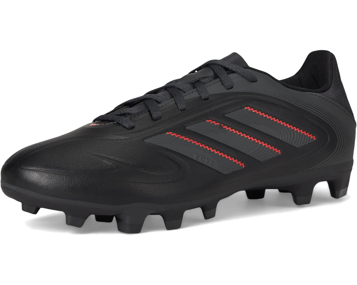 Unisex adidas Copa Pure 3 Club Firm Ground/Multi Ground Soccer Cleats Black/Carbon/Lucid Red
