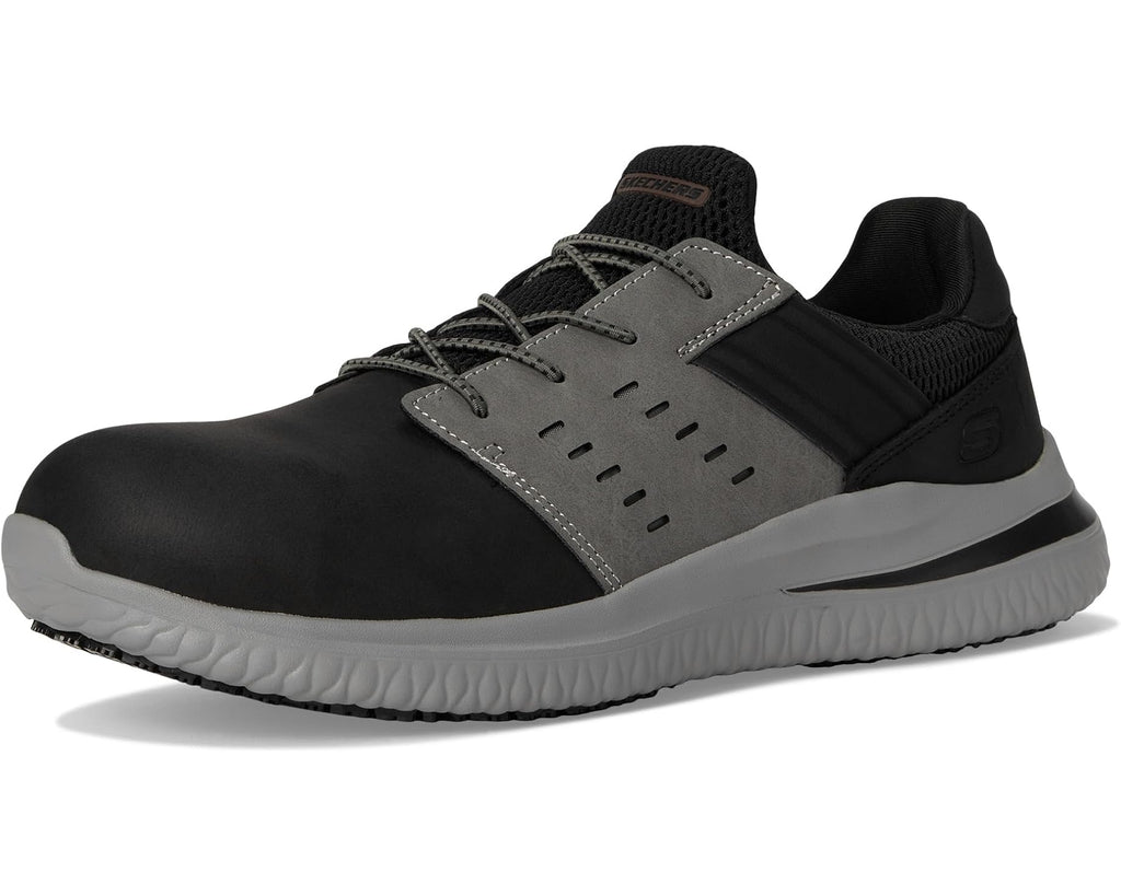 Men's SKECHERS Work Delson 3.0 SR - Tyoll Comp Toe Black