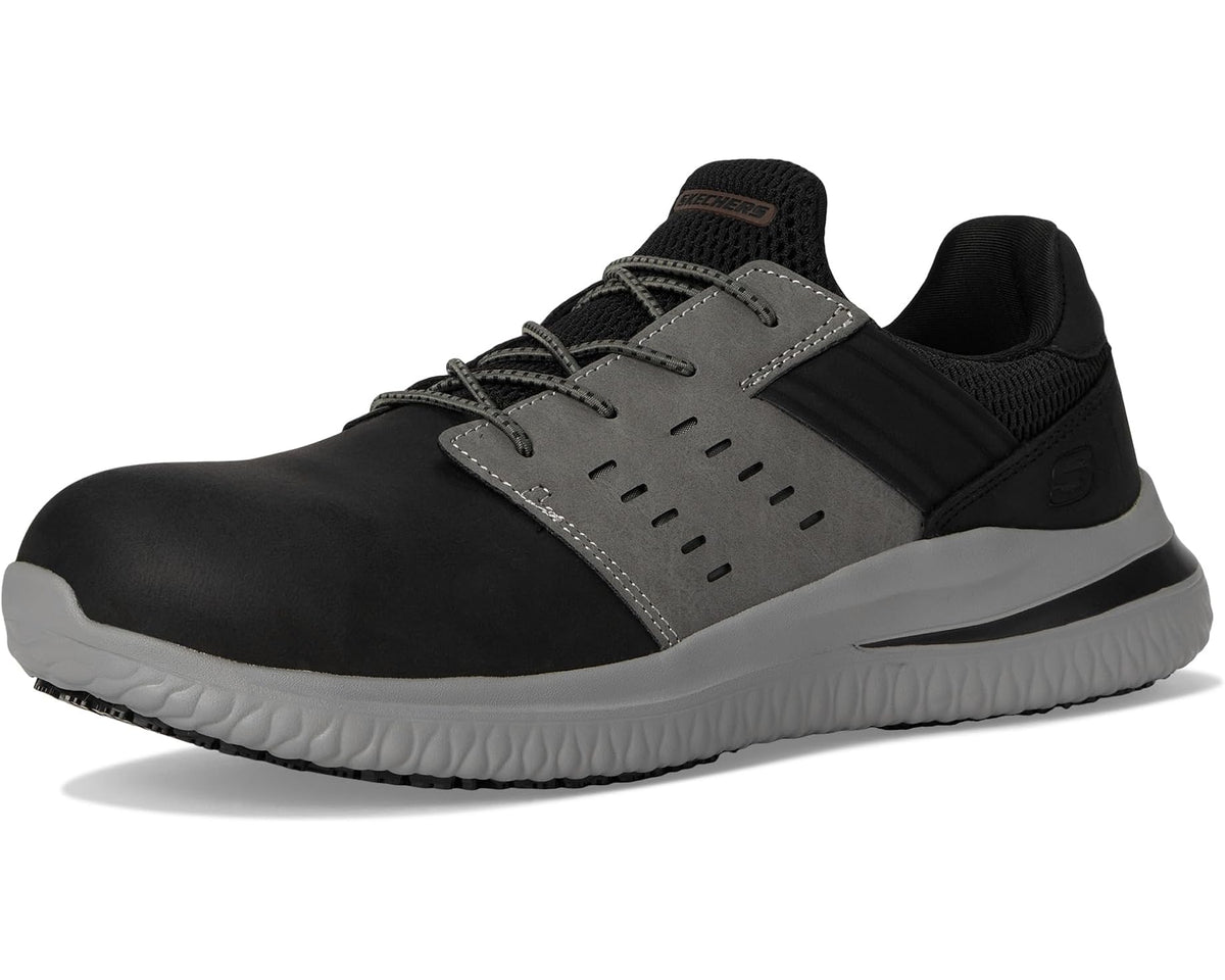 Men's SKECHERS Work Delson 3.0 SR - Tyoll Comp Toe Black