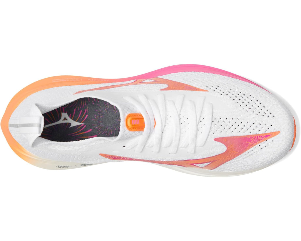 Unisex Mizuno Mizuno Neo Zen Hanabi White/Tang Orange