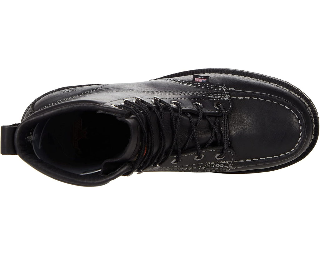 Men's Thorogood American Heritage Midnight Series 6 Moc Toe Black