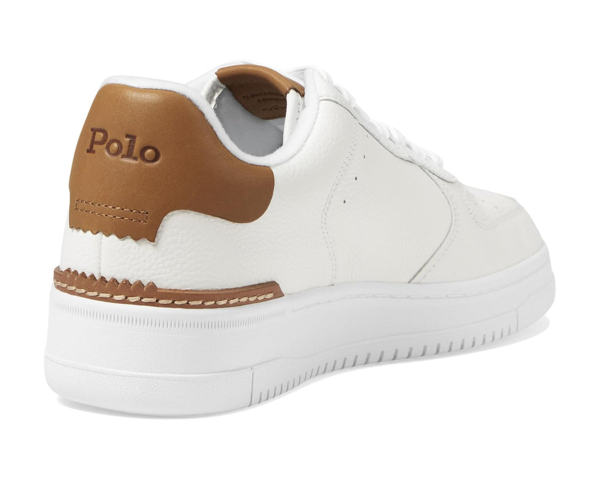 Men's Polo Ralph Lauren Masters CRT Deckwash White/Tan Multi PP