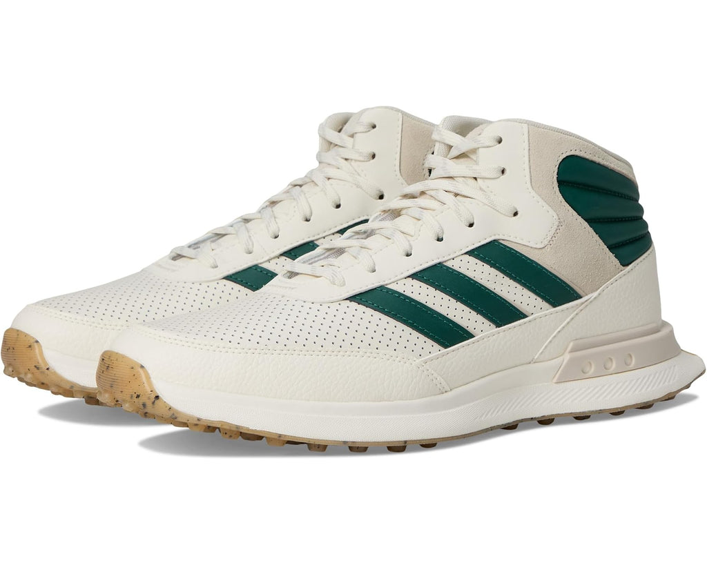 Unisex adidas Golf S2G Mid Spikeless Golf Shoes Off White/Collegiate Green/Alumina