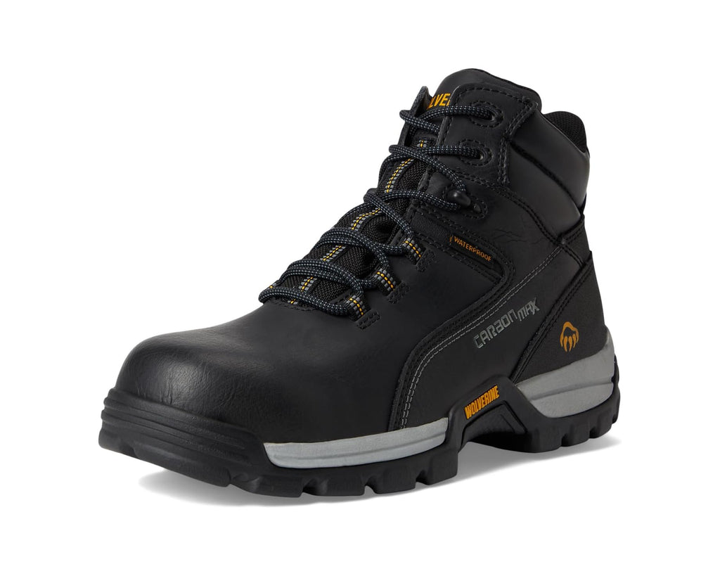 Men's Wolverine Tarmac Comp Toe 6 Boot Black