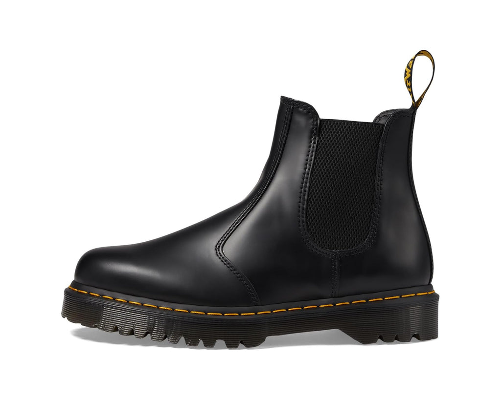 Unisex Dr. Martens 2976 Bex Smooth Leather Chelsea Boots Black Smooth