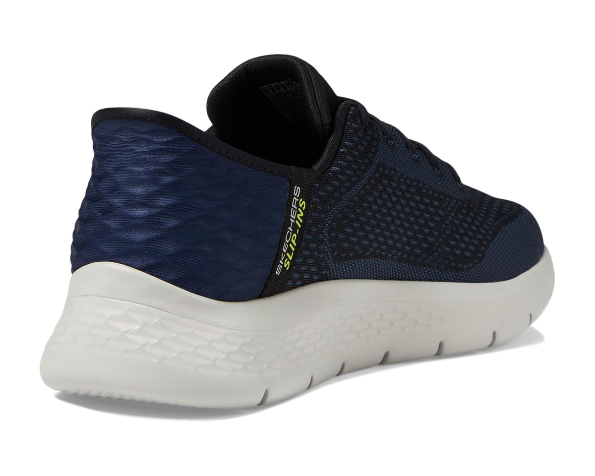 Men's SKECHERS Performance Go Walk Flex - New World Hands Free Slip-Ins Navy/Lime