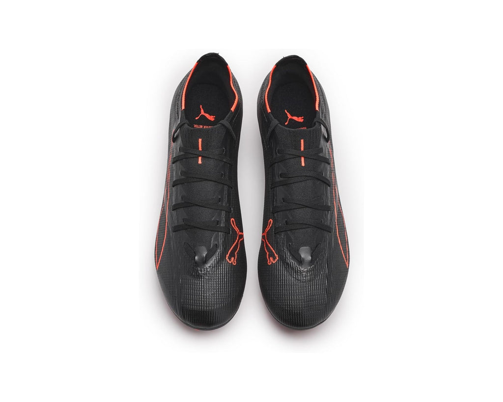 Men's PUMA Ultra 6 Match Firm, Artificial Ground Soccer Cleats Black/Red