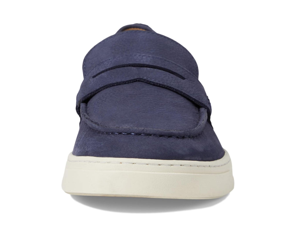 Men's VIONIC Thompson Slip-ons Navy Blue Leather